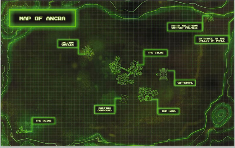 Map Of Ancra