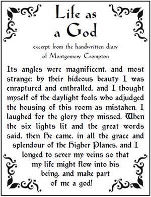 Life As A God Excerpt